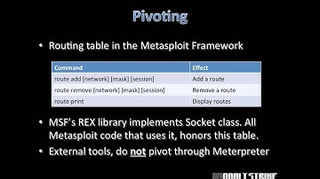 Tradecraft (6 of 9) - Post Exploitation with Meterpreter