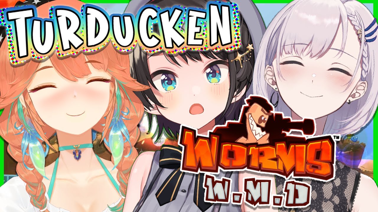 【TURDUCKEN】HOLOTORI WORMS FIGHT! #HOLOTORI #ホロ鳥