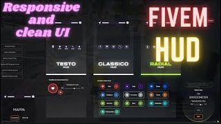 Fivem HUD Script For QBCore and ESX #qbcore #fivem #esx