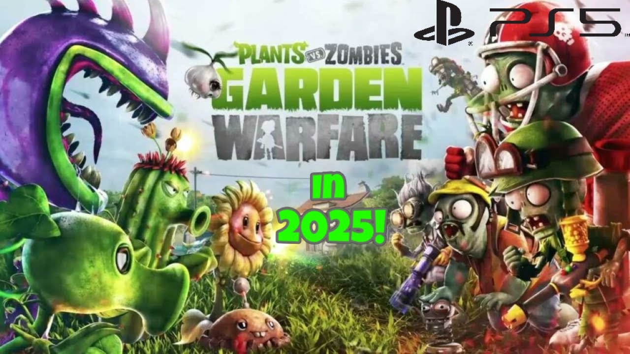 PvZ: Garden Warfare 1 PS5 Gameplay in 2025 | Gardens & Graveyards ...