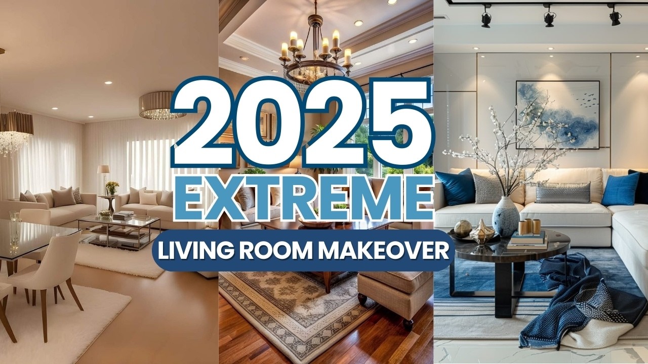 2025 EXTREME Living Room Makeover – Transform Your Home Into a Luxury ...