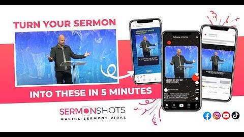 How to Make a Sermon Clip in 5 Minutes (Really!) for Instagram & Facebook Reels