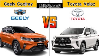 2022 Geely Coolray vs 2022 Toyota Veloz Engine, Specification & Futures Comparison