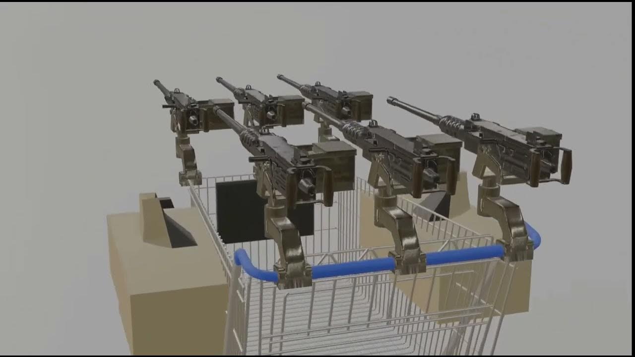 How To Protect Your Shopping Trolley From Improvised Explosives How to Protect Your Shopping Trolley From Improvised Explosives - YouTube