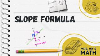 Slope Formula the Easy Way! | Middle School Math