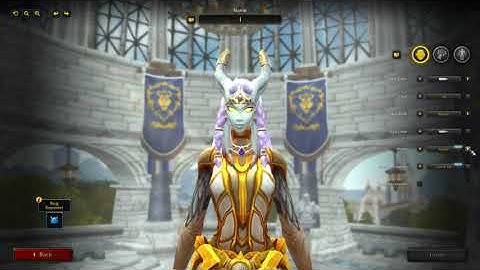 NEW FEMALE Lightforged Draenei Customization Options | WoW Shadowlands PTR 9.1.5