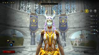 NEW FEMALE Lightforged Draenei Customization Options | WoW Shadowlands PTR 9.1.5