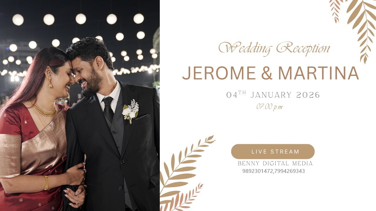 Wedding Reception Jerome & Martina
