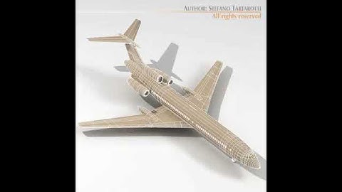 Tu-154 aeroflot 3D model from CGTrader.com