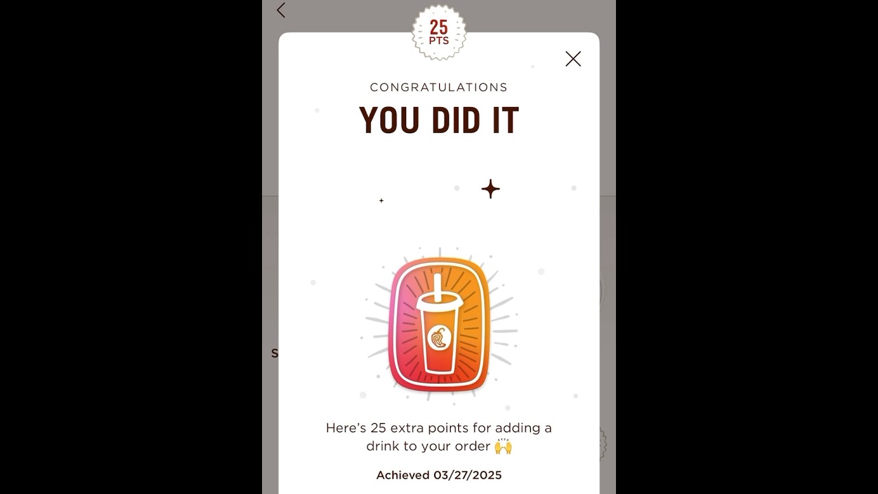 Chipotle App Points Reward 4/25 