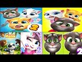 My talking tom freinds 2 🥰🧡😍 vs my talking tom 2 🥰🧡😍 vs my talking angela 🥰😍🤣😘 vs my talking hank 🥰🧡