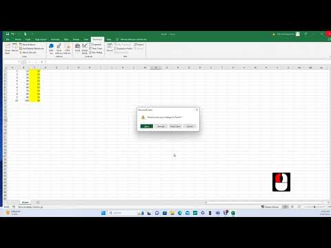 Activate Developer Tab