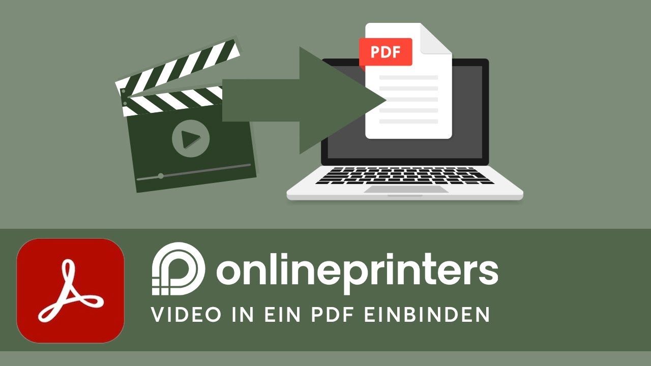 Video in ein PDF einbinden YouTube