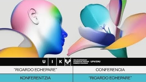 Conferencia Ricardo Echepare Konferentzia UIK 2024