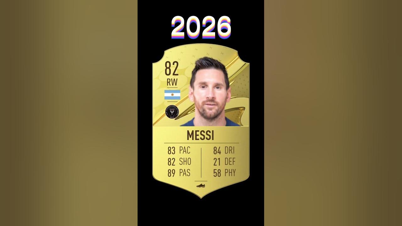 Evolution carte FUT Messi YouTube