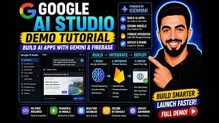 Google AI Studio Demo Tutorial | Build AI Apps with Gemini and Firebase
