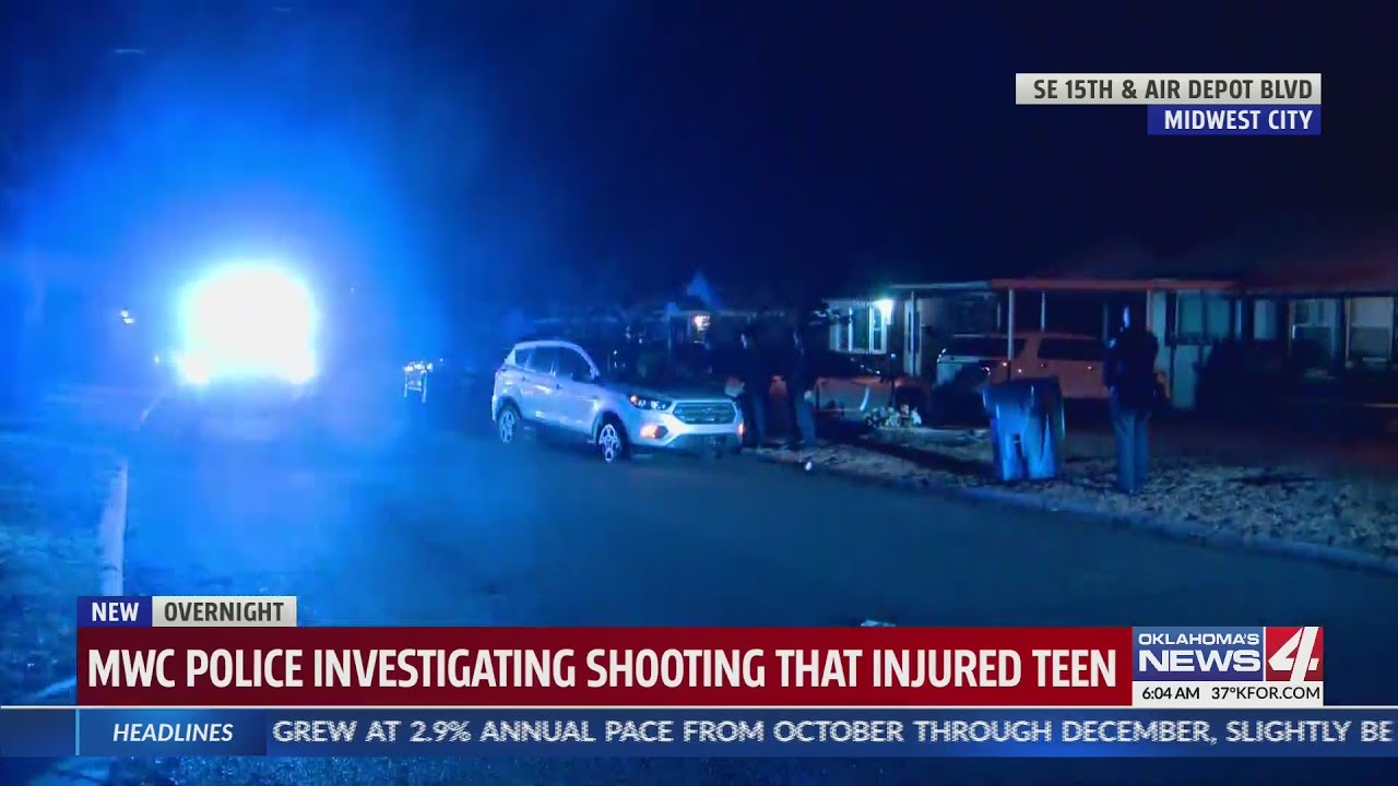 Midwest City police investigate shooting