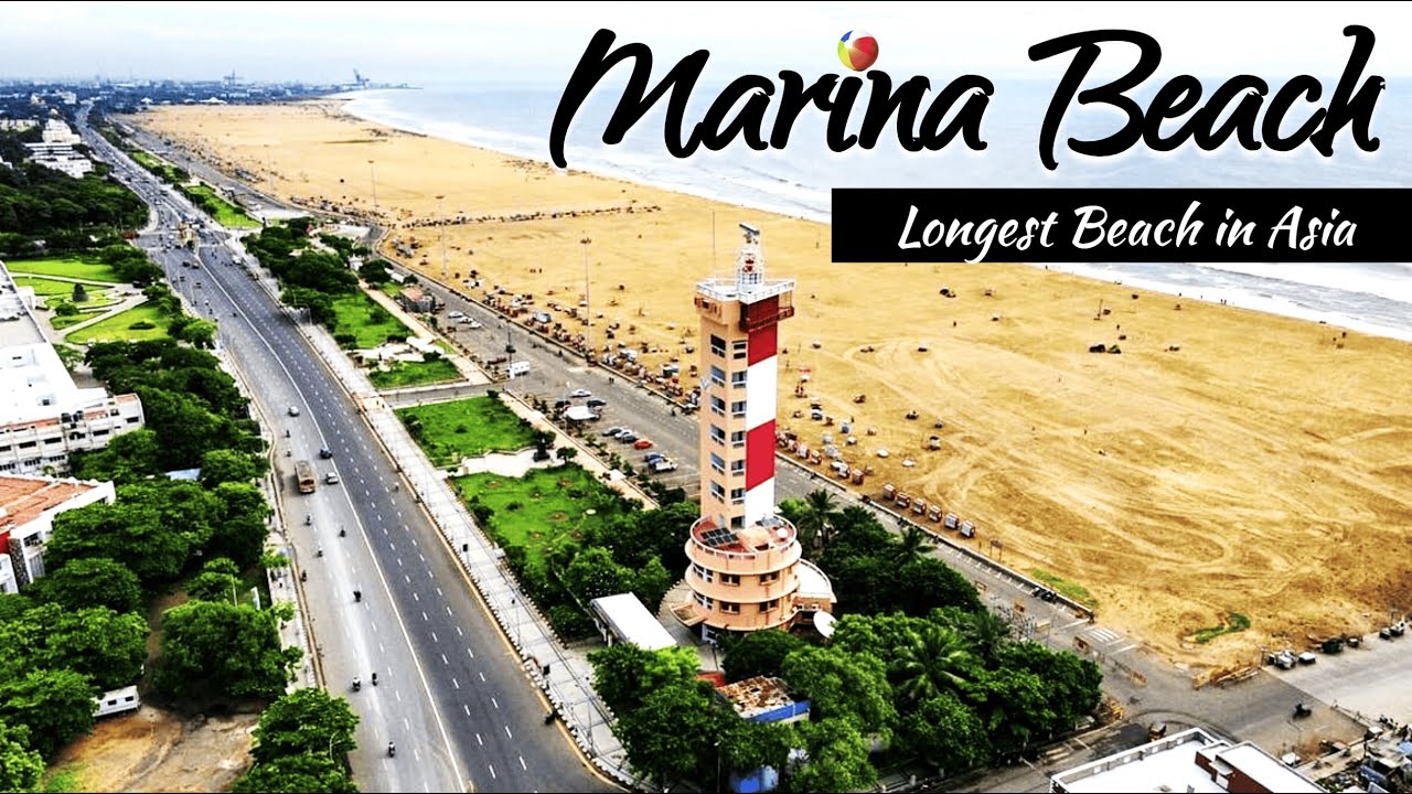 Marina Beach Chennai | Longest Beach of Asia🌊 Family Tour 