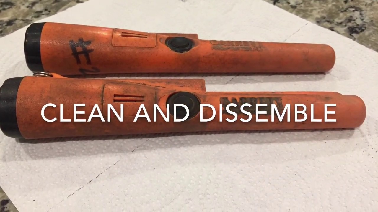 Clean that pin pointer