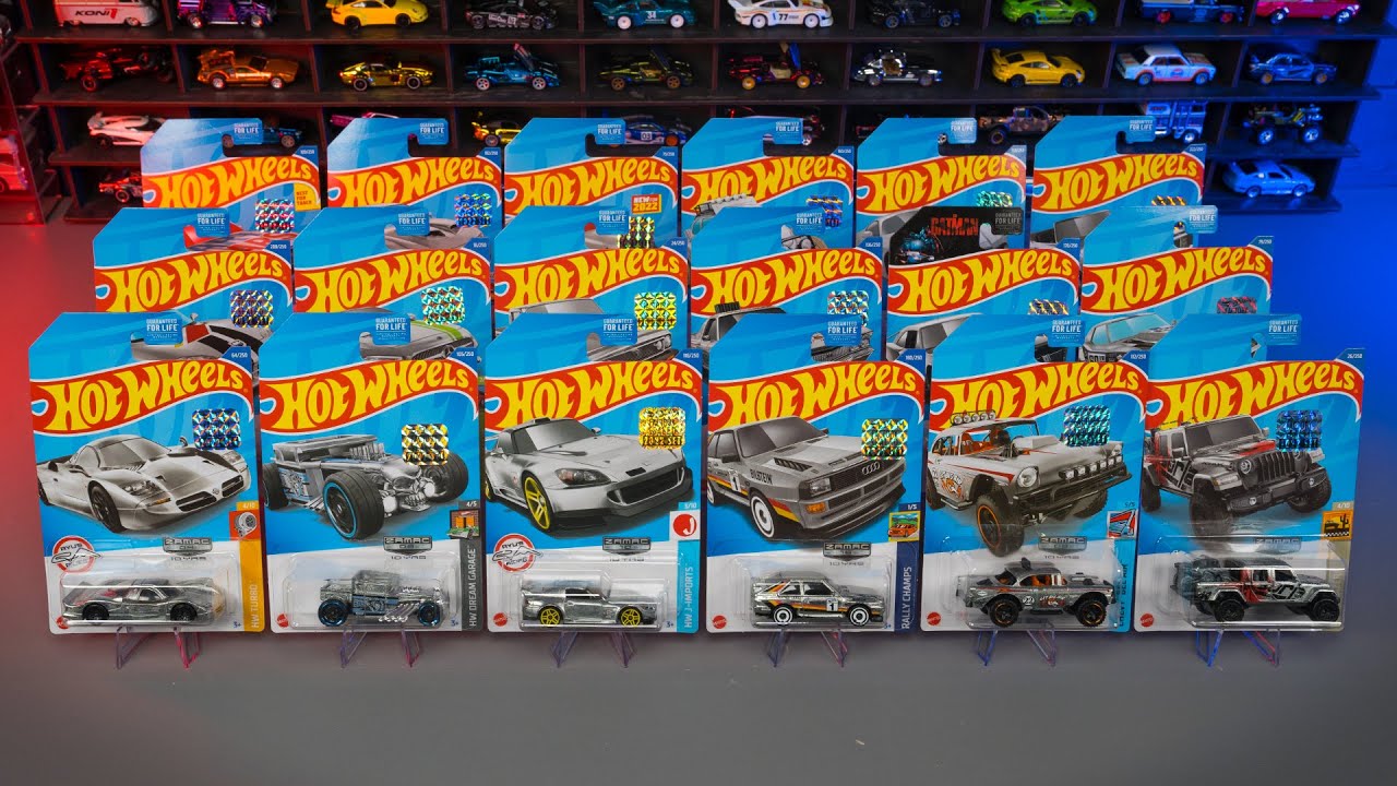 Hot Wheels 2022 Zamac Factory Sealed Set 18 of 18 - YouTube