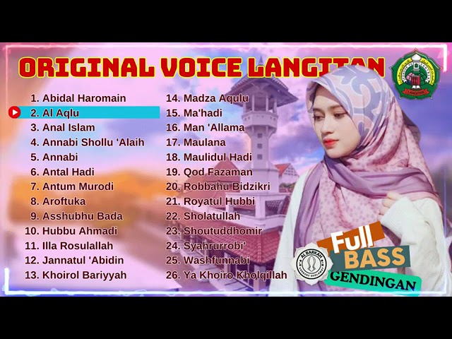 Sholawat Langitan || Original Voice Langitan Full Album 2 jam class=