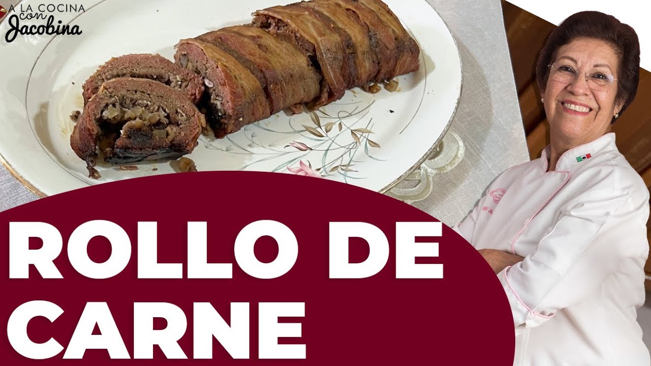 COMO HACER ROLLO DE CARNE RELLENO | ROLLO DE CARNE | ROLLO DE CARNE PARA FESTEJAR