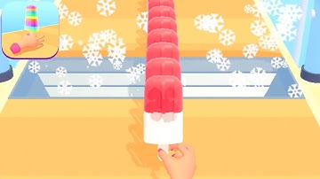 POPSICLE STACK game MAX LEVEL BEST 💕🤪🌈 Gameplay All Levels Walkthrough iOS Android New Game 3D