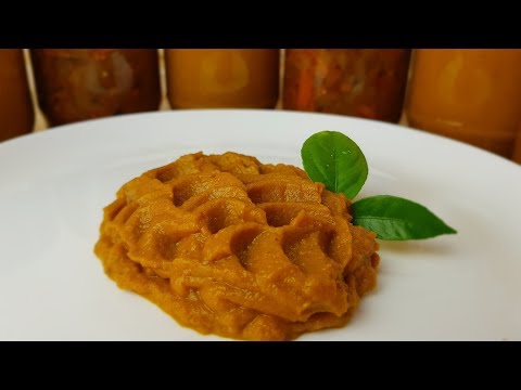 Икра "ЗАМОРСКАЯ" Баклажанная самый ЛЁГКИЙ рецепт, цыганка готовит. Gipsy cuisine.