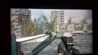 Vacant COD4 (On Top The Map Glitch)