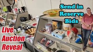 🔴 LIVE Auction Reveal at 12PM CST! Jewelry Chest, Vintage Decor &amp; Hidden Treasures!