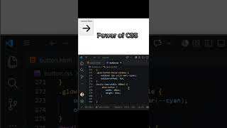 his CSS Glowing Button is SICK! #coding #css #programming  #cssdesign #cssanimation
