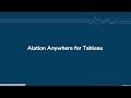 Alation anywhere for tableau