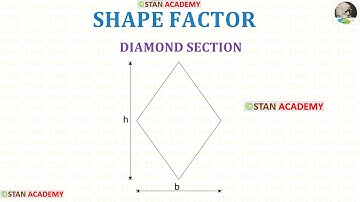 Shape Factor for Diamond Section