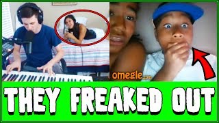 The Best Female Singer On Omegle hilarious Reactions