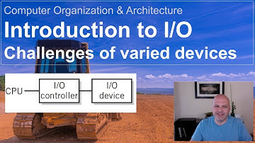 Introduction to Input and Output (I/O) Requirements and Interfaces