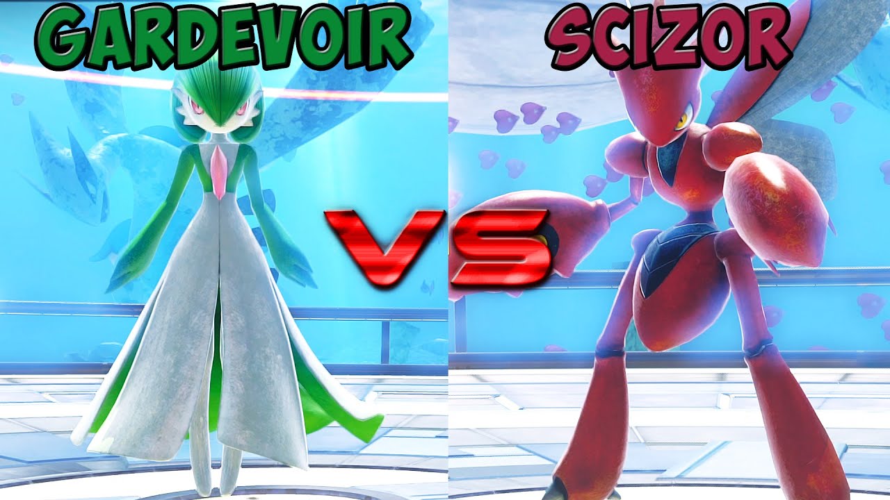 Pokken Tournament Dx Gardevoir Vs Scizor Youtube