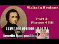 Playing phrase 4 softly and talking even softer. (Chopin: Waltz in A minor, Part 3/?)