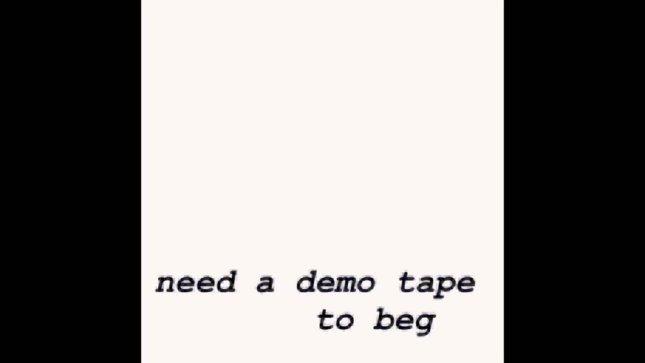 Nagi Tanaka/Need a demo tape to beg(Raw version)