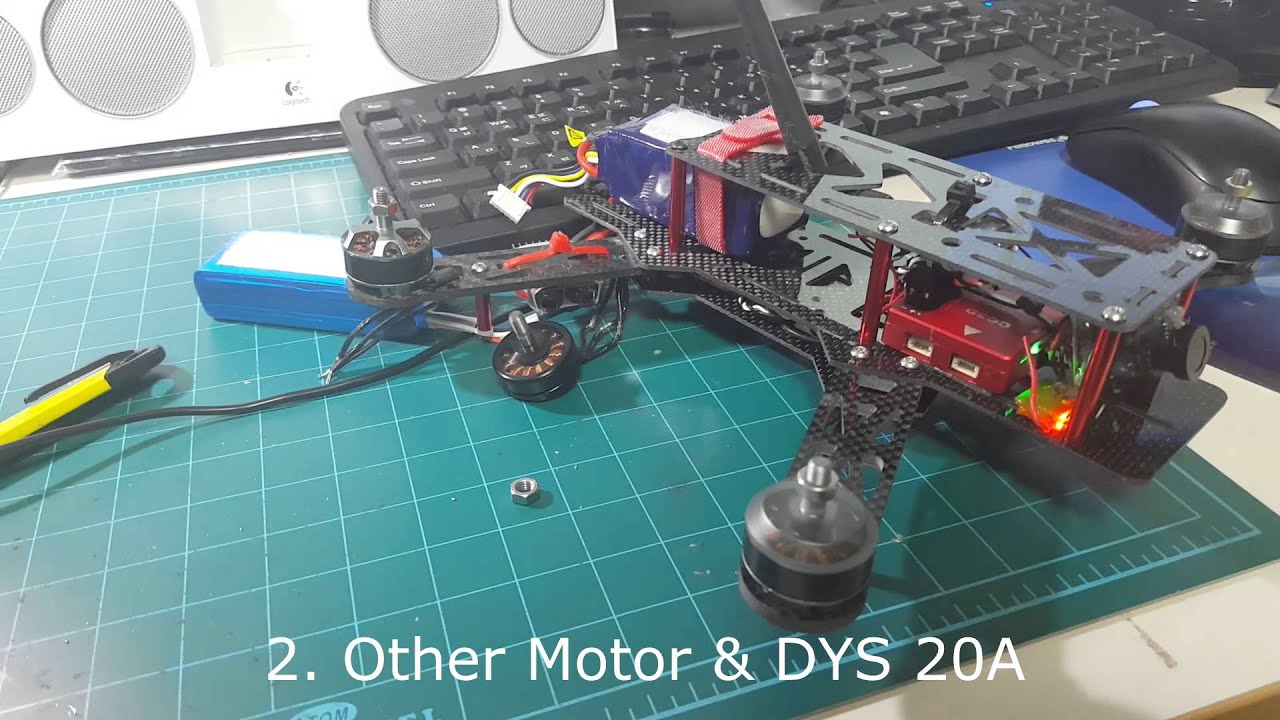 DYS 20A ESC Works not good