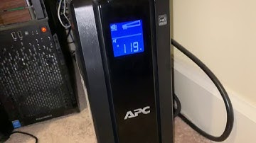 APC Back UPS Pro 1300 double beeping and blinking battery icon