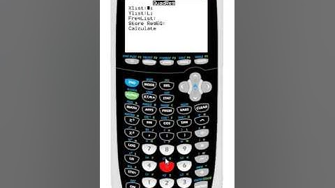 Tutorial: TI-84 Plus C Silver Edition - Regression Equations for Sets of Data