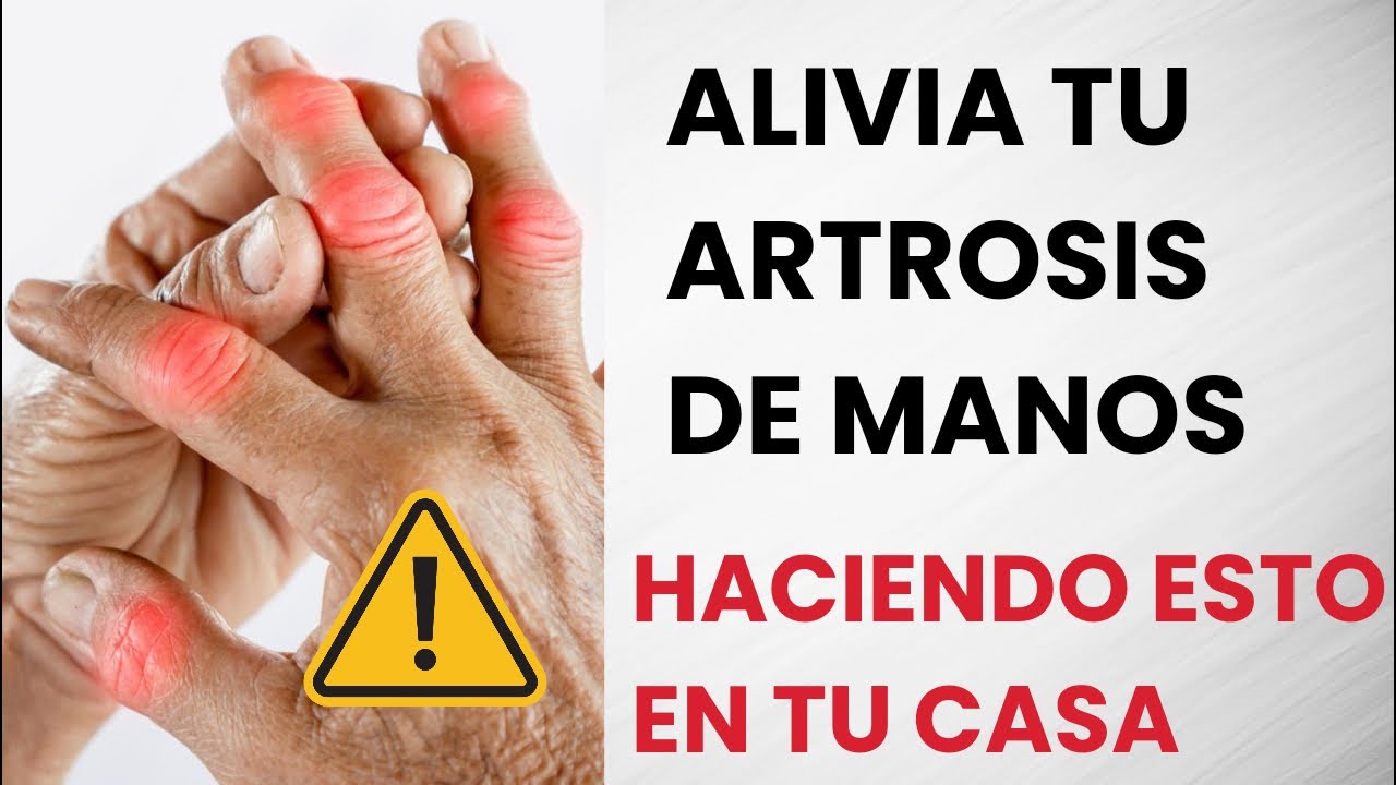 👋 Alivia tu ARTROSIS de MANOS haciendo estos ejercicios EN TU CASA