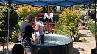 The Cornerstone Church's Very First Water Baptism Event (9-8-18)