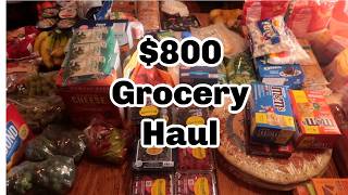 MAY ONCE A MONTH ALDI GROCERY SHOPPING HAUL | BUDGET LARGE FAMILY GROCERY SHOPPING HAULS