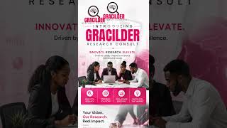 Introducing Gracilder Research Consult #researchtips #thesiswriting #youtubeshorts