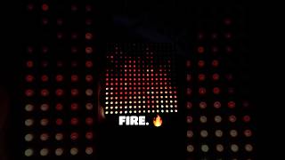 ESP32C3 and WLED #ledmatrix #esp32 #led #fire #16x16led