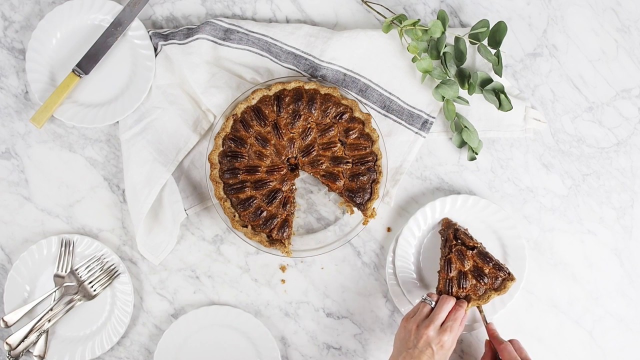 Healthier Pecan Pie