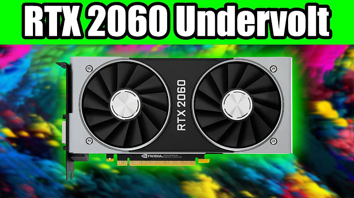 Undervolt your RTX 2060 for more FPS and Lower Temperature! - Tutorial