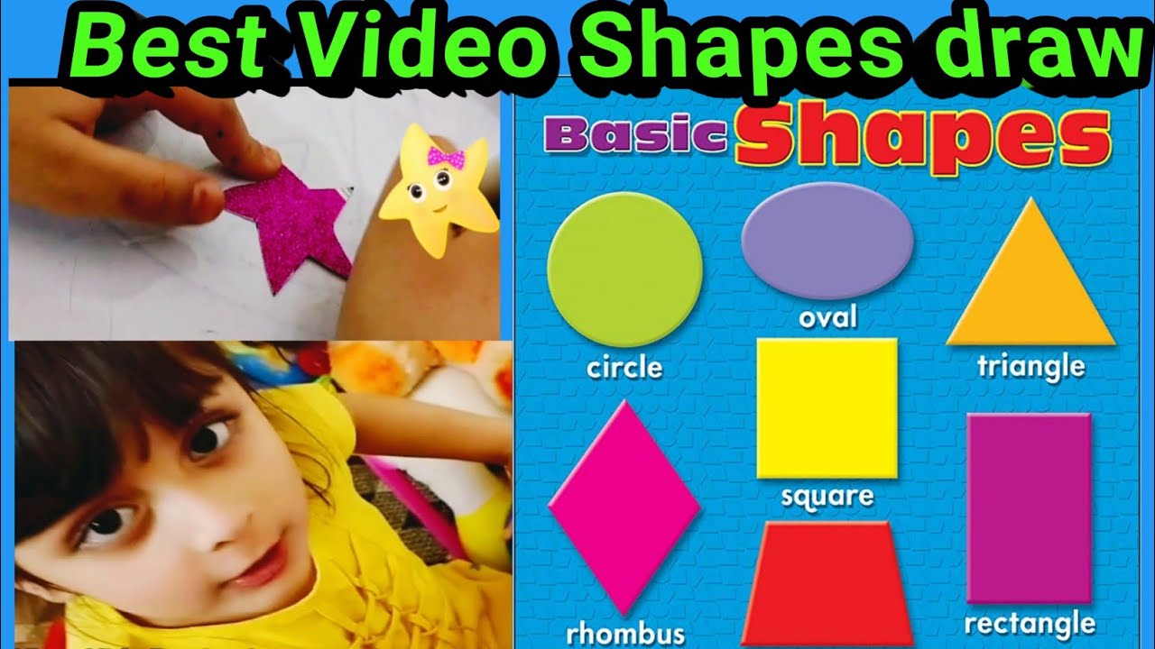 Shapes| Names of Shapes| Geometry Shapes Shapes for kids learning ...