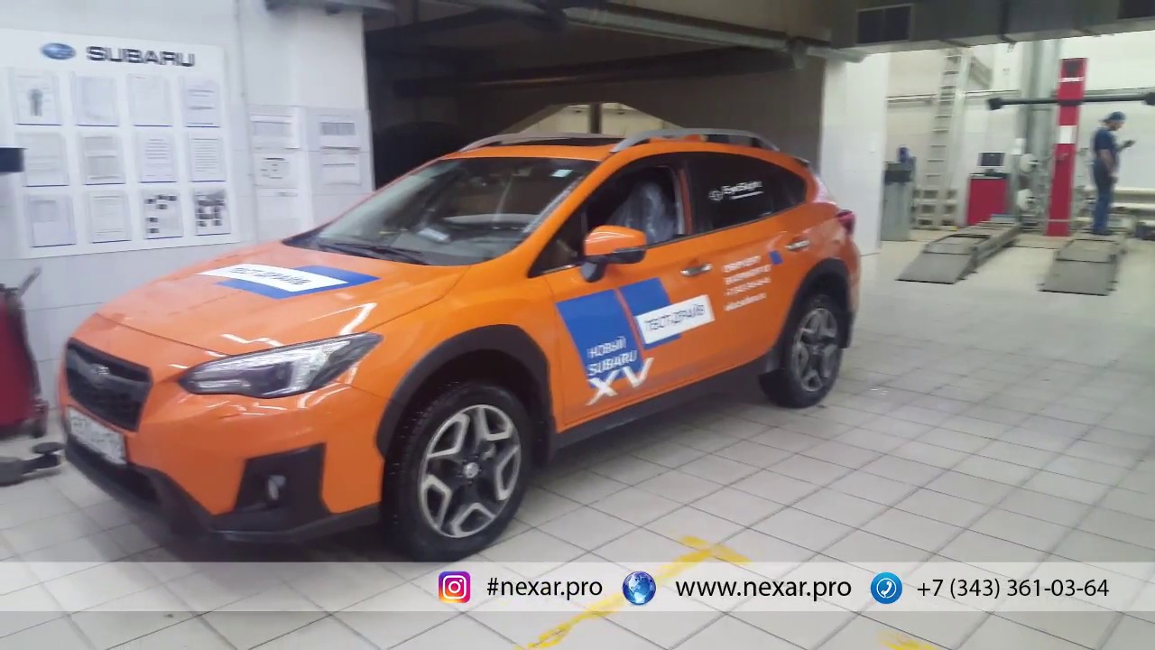 Задние брызговики subaru xv